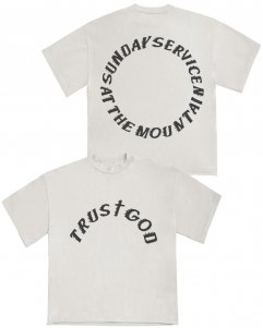 Kanye West Official Sunday Service Trust God T-Shirt