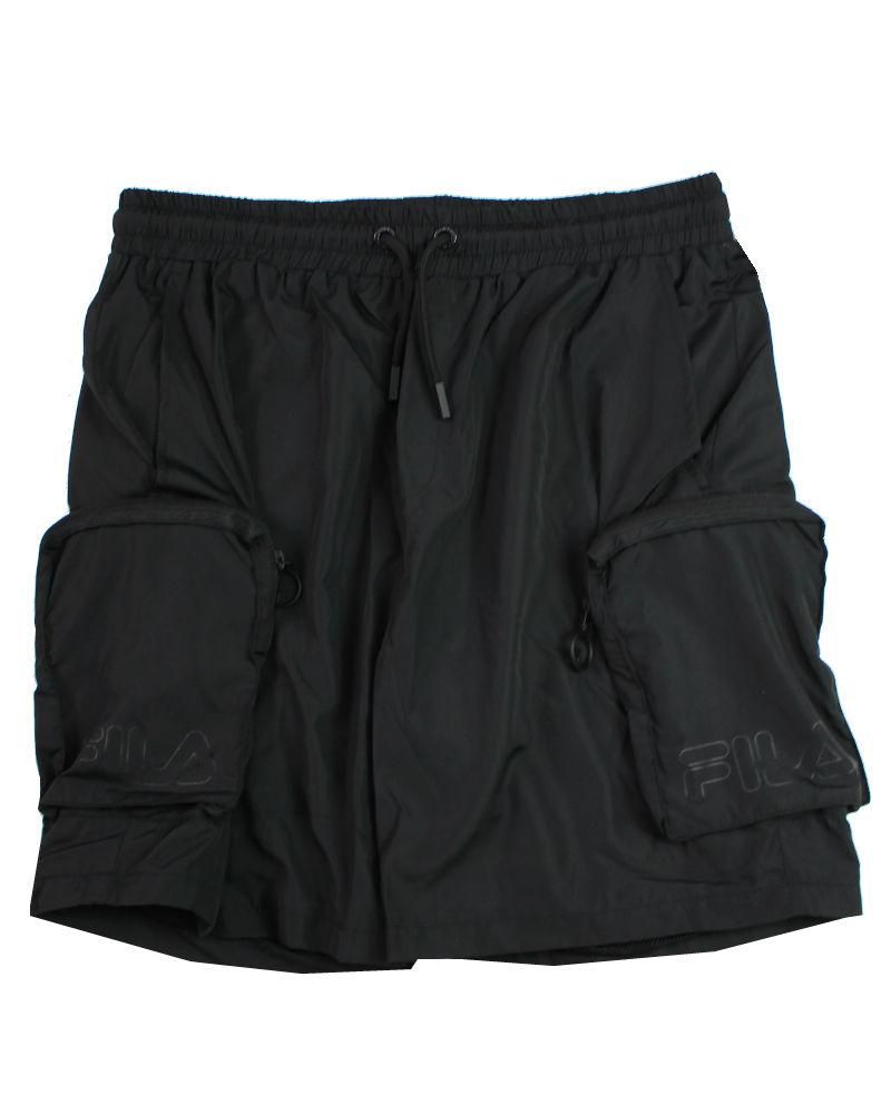 海外限定モデル Fila Nylon Cargo Shorts フィラカーゴショーツ Fila Nylon Cargo Shorts - Black