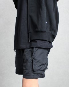 Fila Nylon Cargo Shorts - Black