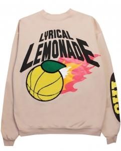 Lyrical Lemonade Gametime Crew Neck Sweat - Pink Beige