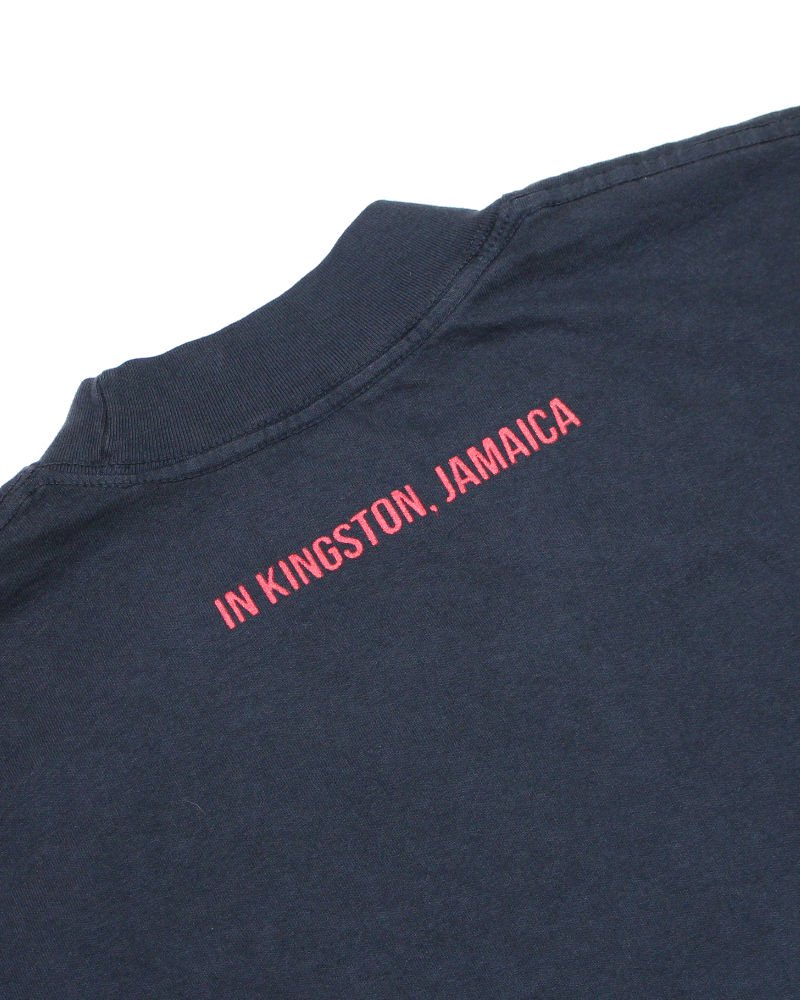 Kanye West Official Jesus Is King Jamaica Seal T-Shirt - Navy