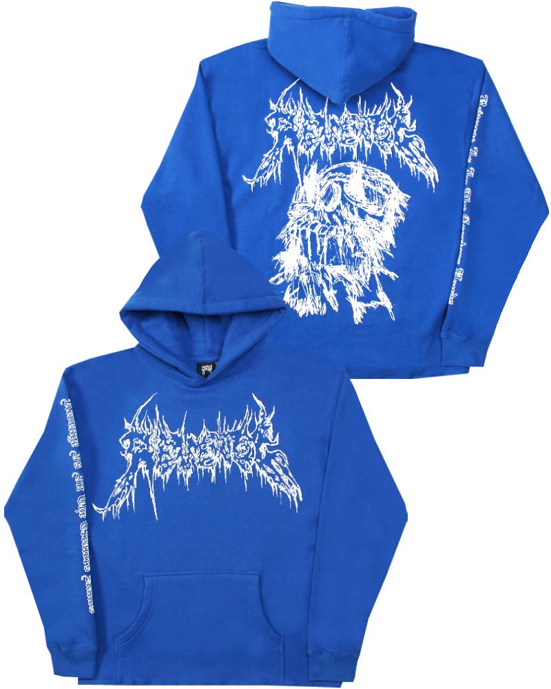 revenge skull hoodie