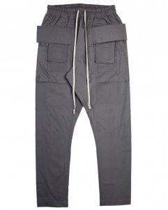 mnml Drop Crotch Cargo Pants - Charcoal Grey