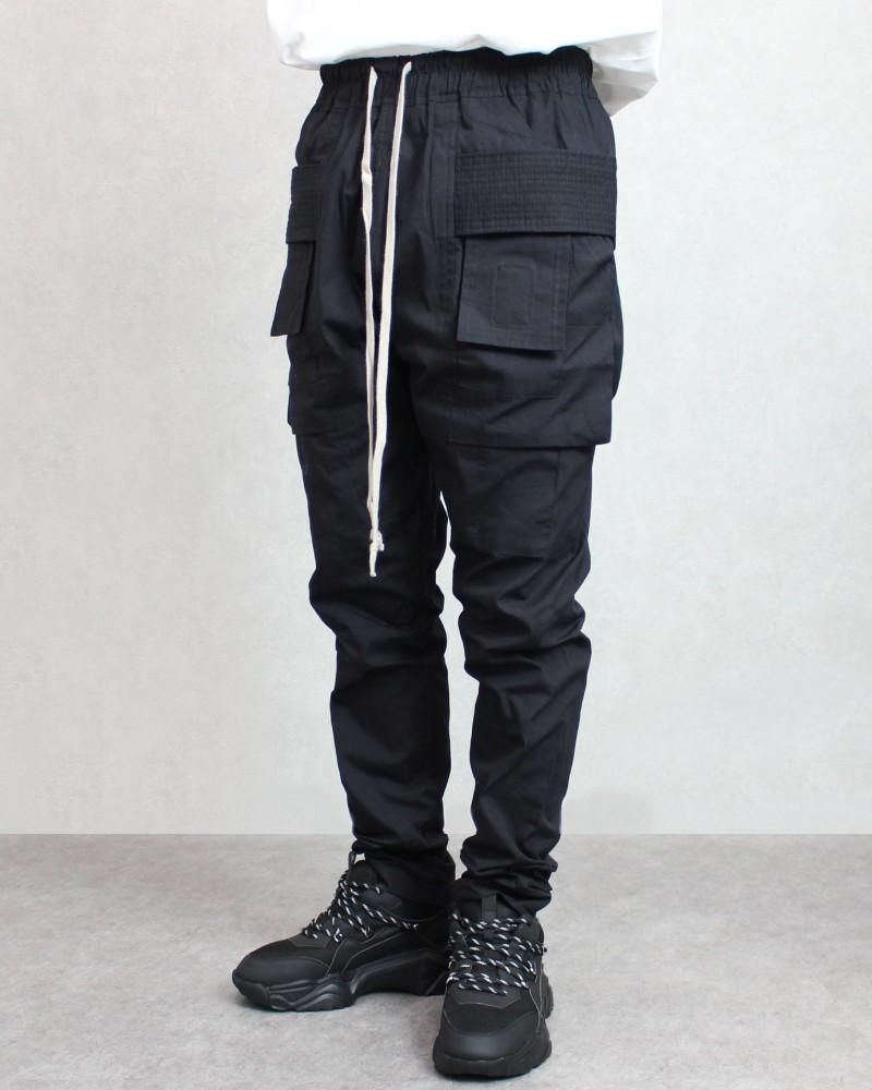 mnml / Drop Crotch Cargo Pants  サイズＳ  黒