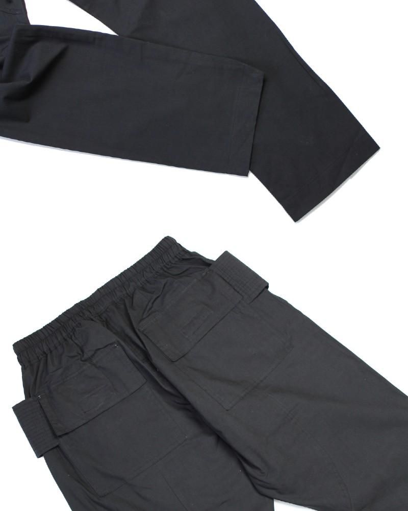 mnml Drop Crotch Cargo Pants - Black