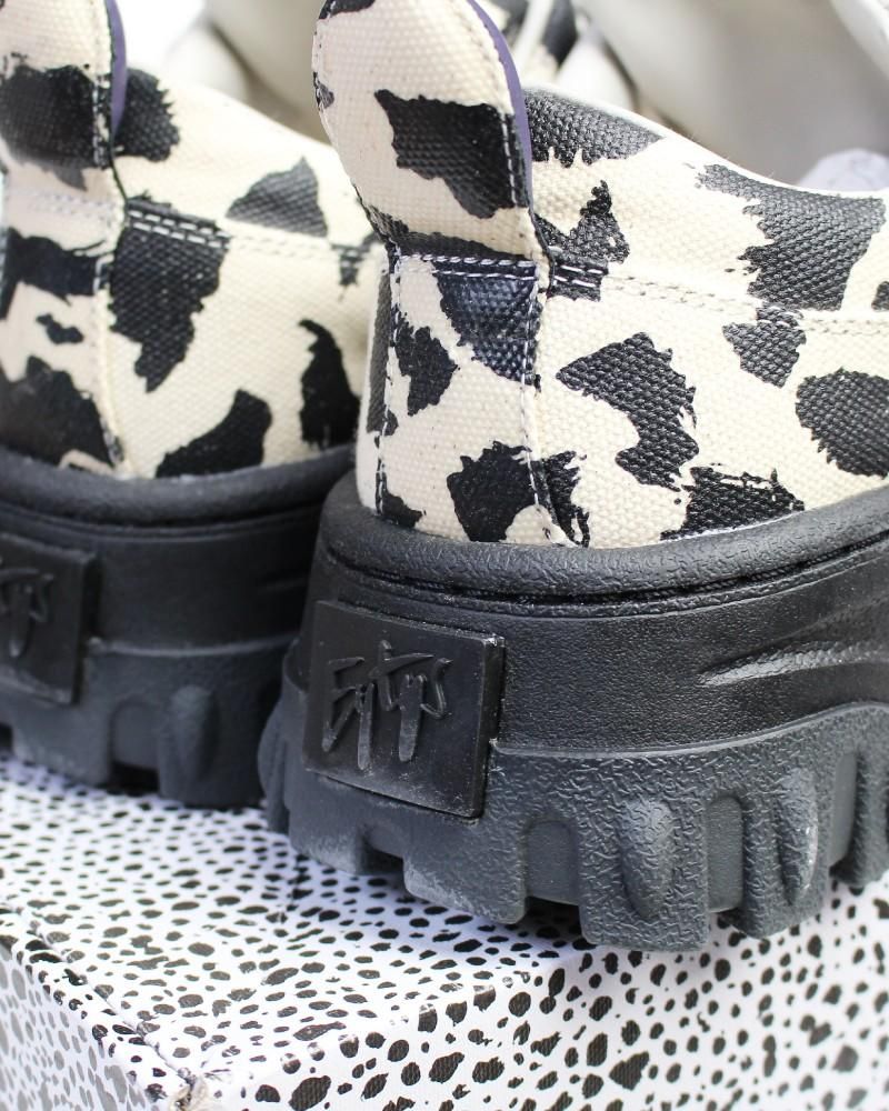 eytys ANGEL スニーカー canvas print leopard Eytys Eytys Angel Canvas (Eytys Angel Sneaker in Leopard
