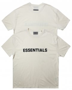 FOG - Fear Of God Essentials Logo T-Shirt - Cream [ե֥å]