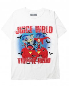 Juice WRLD Official 999 Club Trippie Redd T-Shirt - White