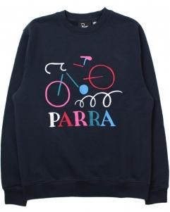 by Parra Broken Bike Crew Neck Sweat - Navy