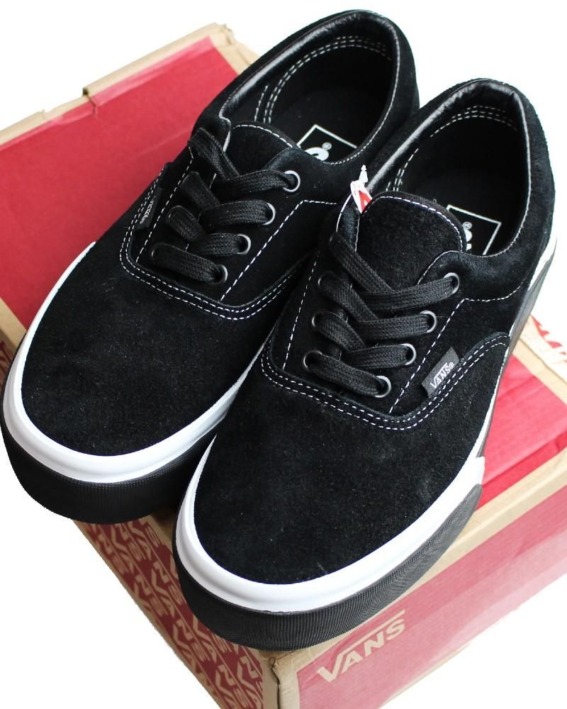 90s VANS ERA SUEDE SHOES 黒 ローカット スニーカー