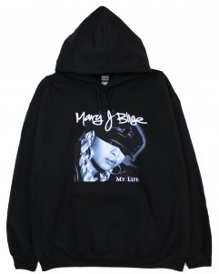 Mary J. Blige Official My Life 25th Anniversary Hoodie - Black