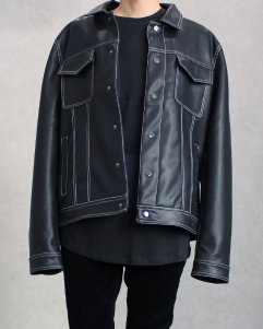 River Island PU Leather Jacket 