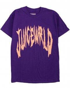 Juice WRLD Official 999 Club Logo T-Shirt - Purple