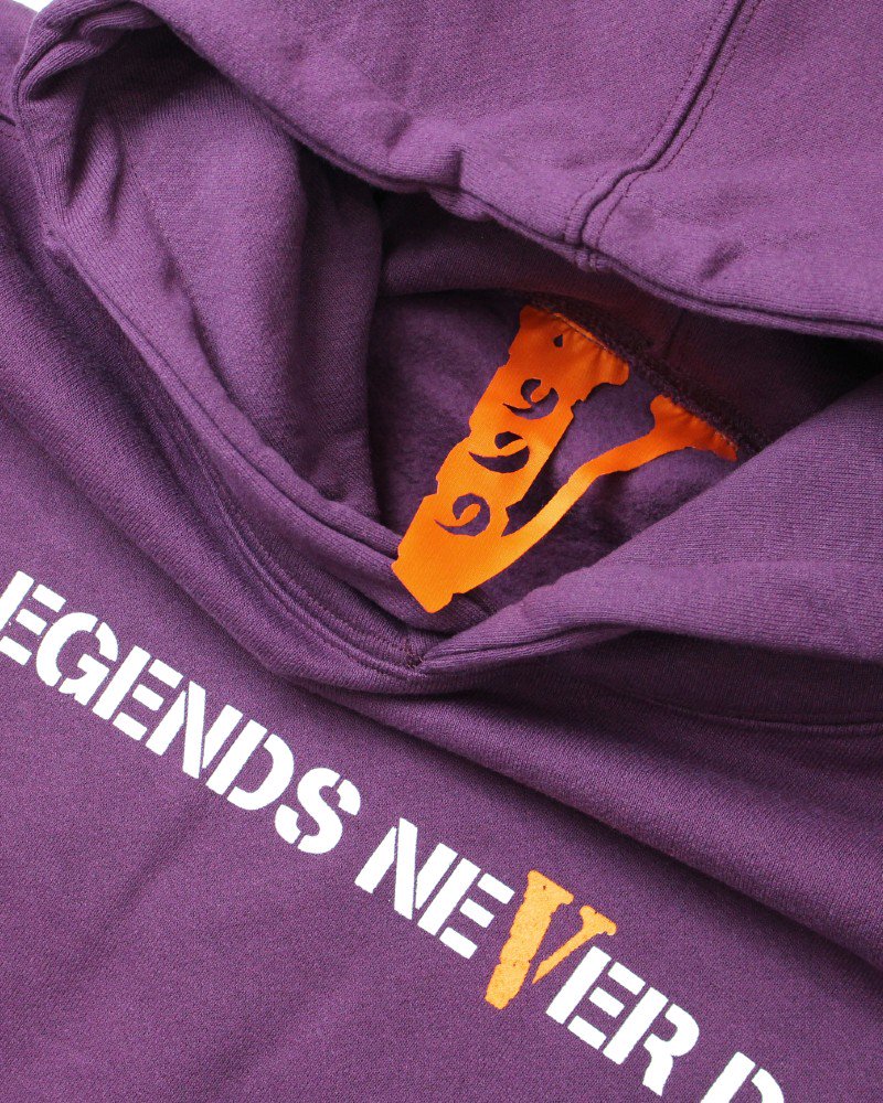 Juice WRLD Official 999 Club × Vlone Legends Never Die Hoodie ...