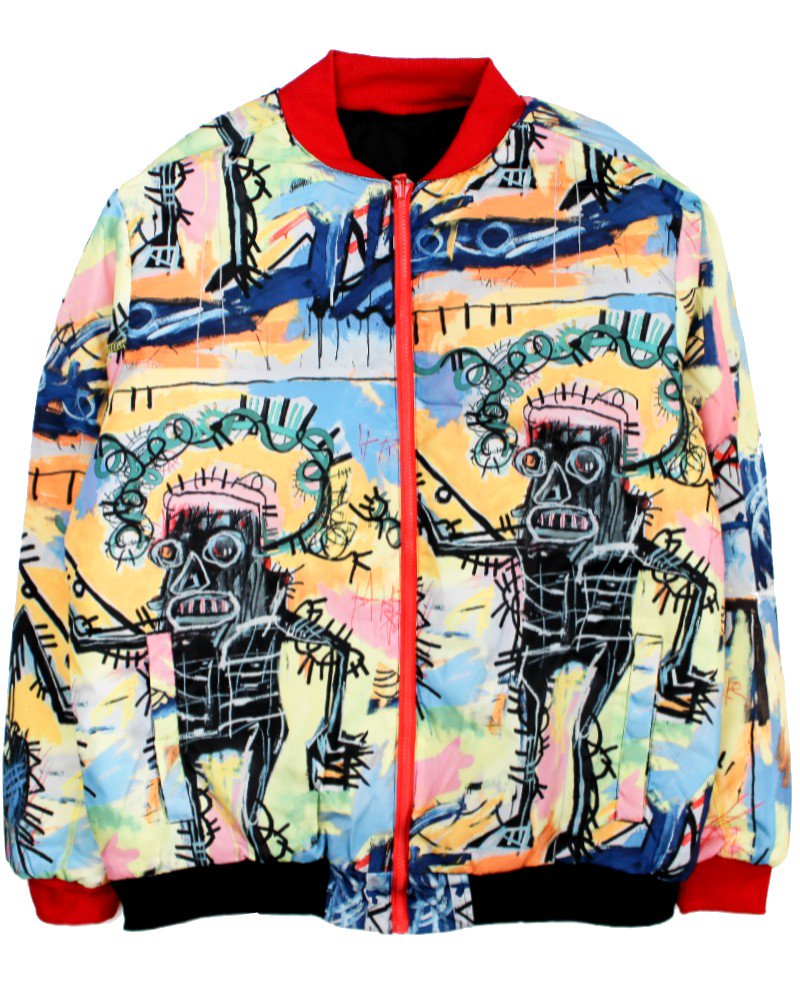 Reason Clothing × Basquiat Reversible Jacket [MOXOF]