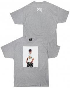 Juice WRLD Official 999 Club  Revenge Photo T-Shirt - Grey