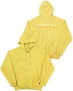 thisisneverthat Dsn Logo Zipup Hoodie - Yellow