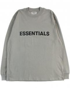 FOG - Fear Of God Essentials Logo L/S T-Shirt - Cement [ե֥å]