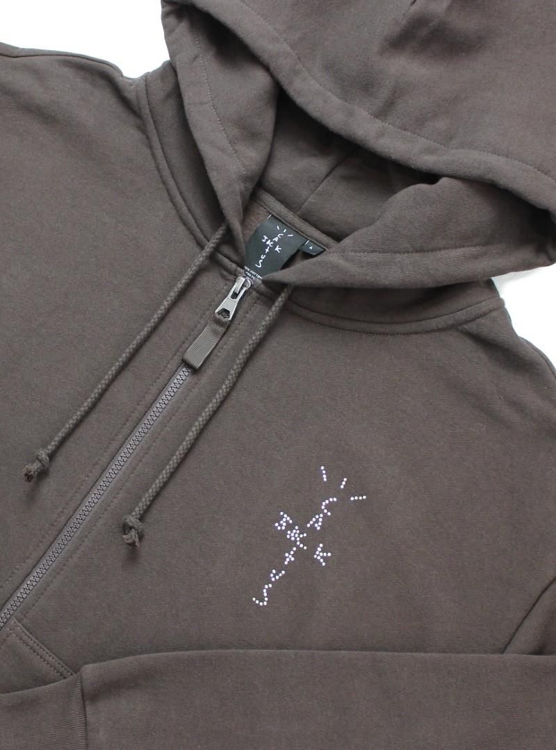 Cactus Jack Travis Scott Official YUP! Zip Hoodie - Brown ...