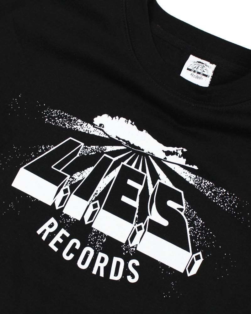 L.I.E.S. Records Classic Logo Crewneck Sweat - Black