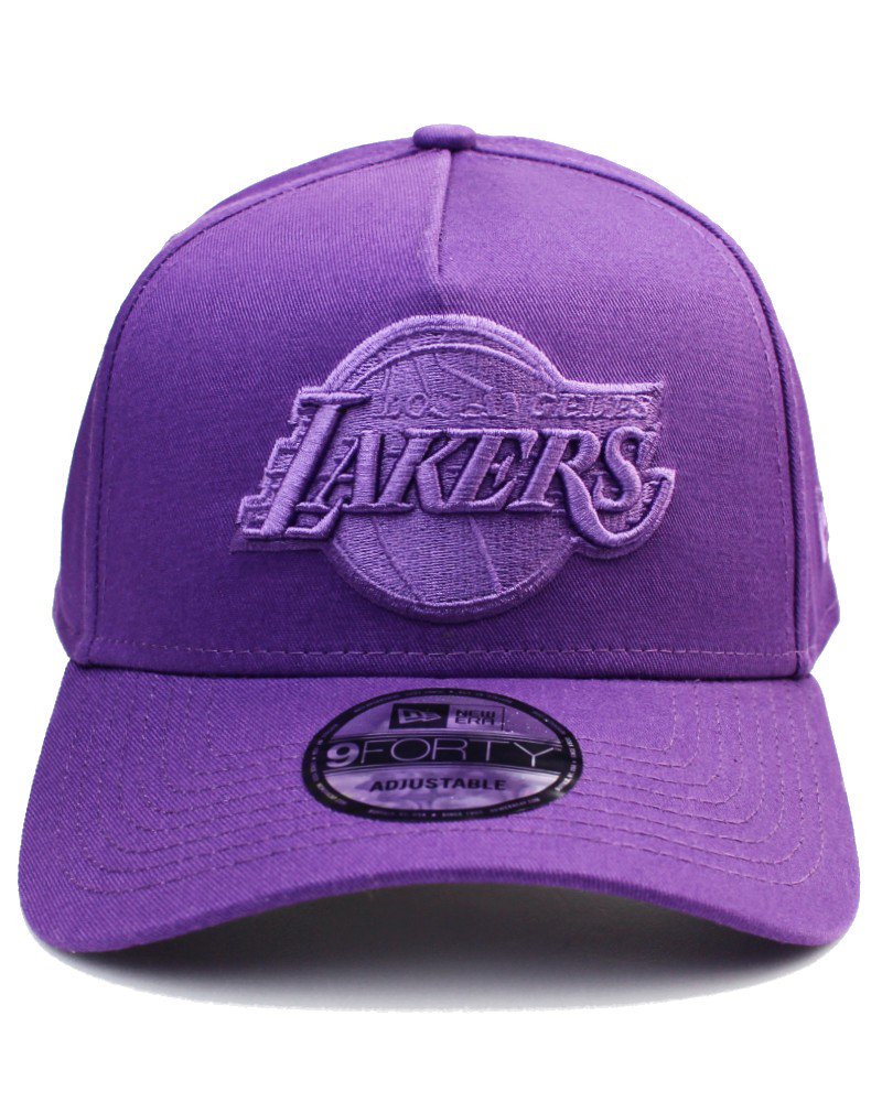 New Era 9Forty A-Frame Los Angeles Lakers Snapback Cap - Purple [ニューエラ]