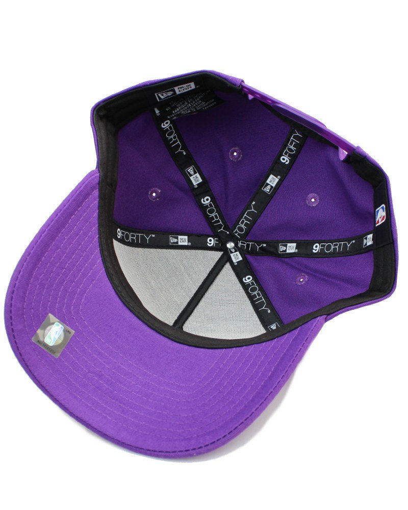 New Era 9Forty A-Frame Los Angeles Lakers Snapback Cap - Purple [ニューエラ]