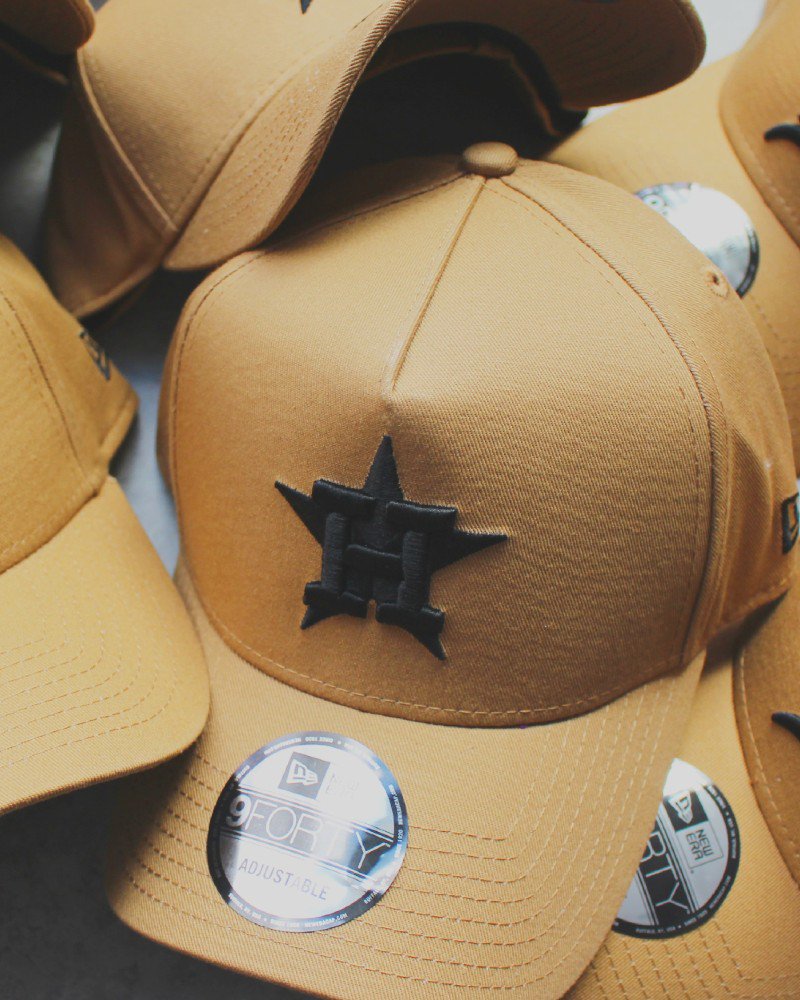 New Era 9Forty Houston Astros Snapback Cap - Wheat [ニューエラ]