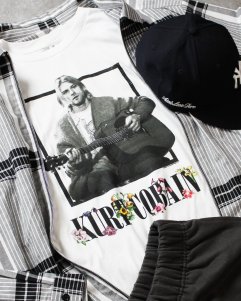 Nirvana Official Kurt Cobain T-Shirt