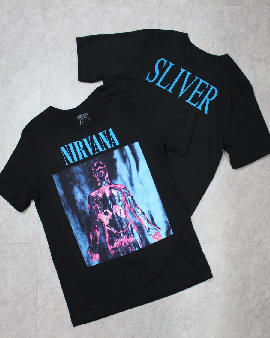 ニルヴァーナTシャツ　Nirvana SLIVER