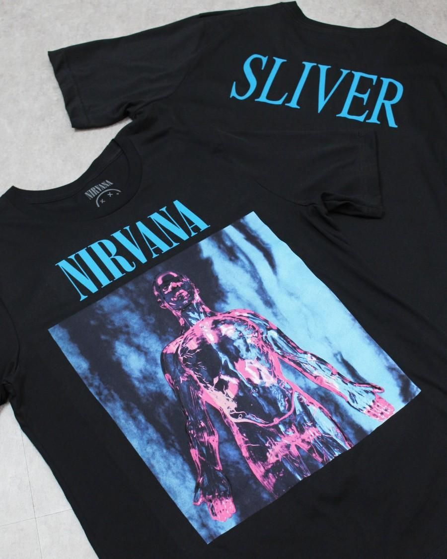 Nirvana Official Sliver T-Shirt