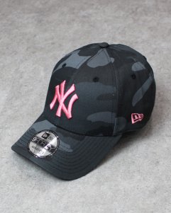 New Era 9Forty New York Yankees Camo Strapback Cap 