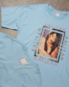 Cross Colours Aaliyah Hug T Shirt - Sky