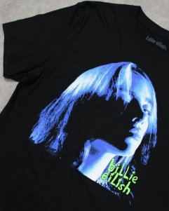 Billie Eilish Official Pop Shadow Face T-Shirt