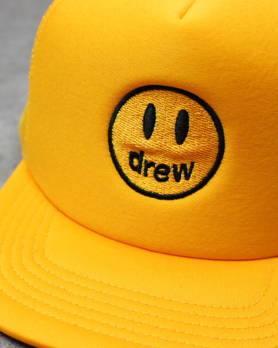 drew house Mascot Trucker Hat - Golden Yellow