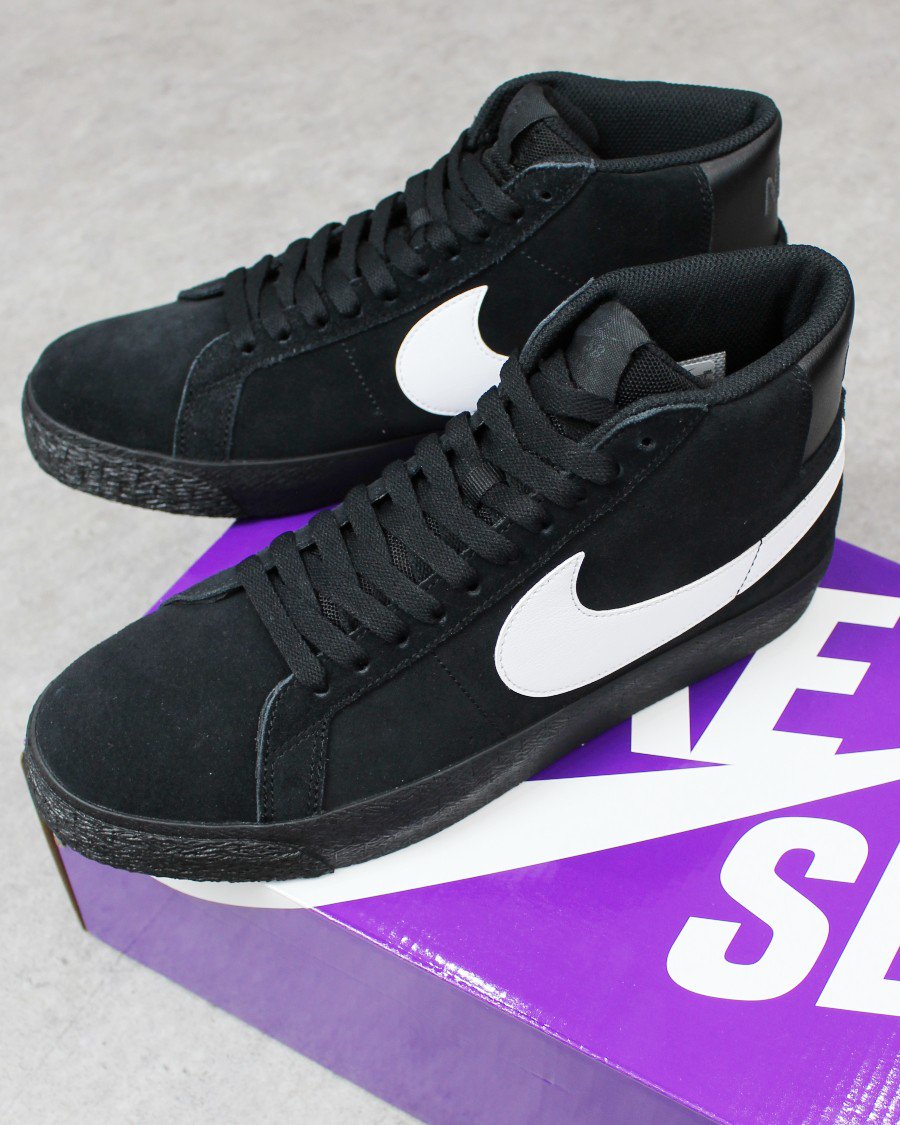 off white nike blazer black US9 27センチ - スニーカー