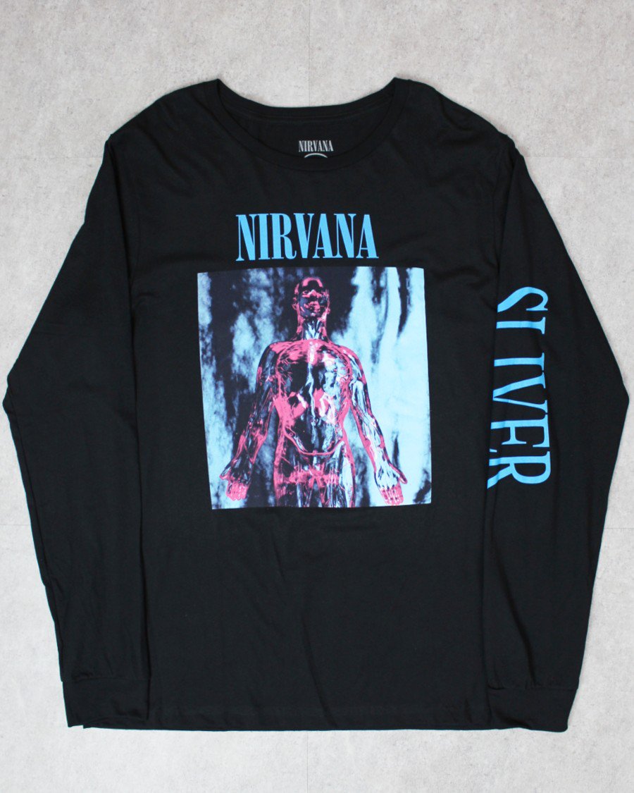 Nirvana Official Sliver L/S T-Shirt