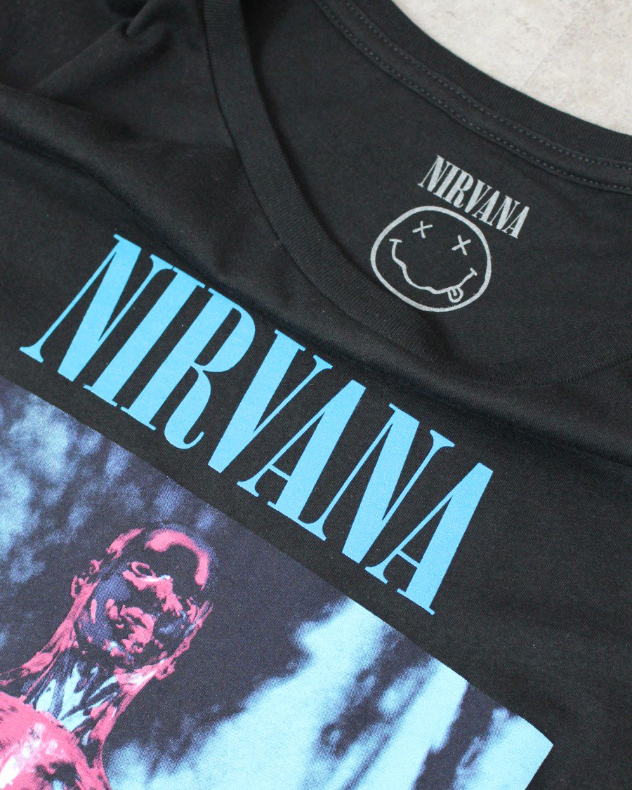 【海外限定品】Official Nirvana Sliver T XLトップス