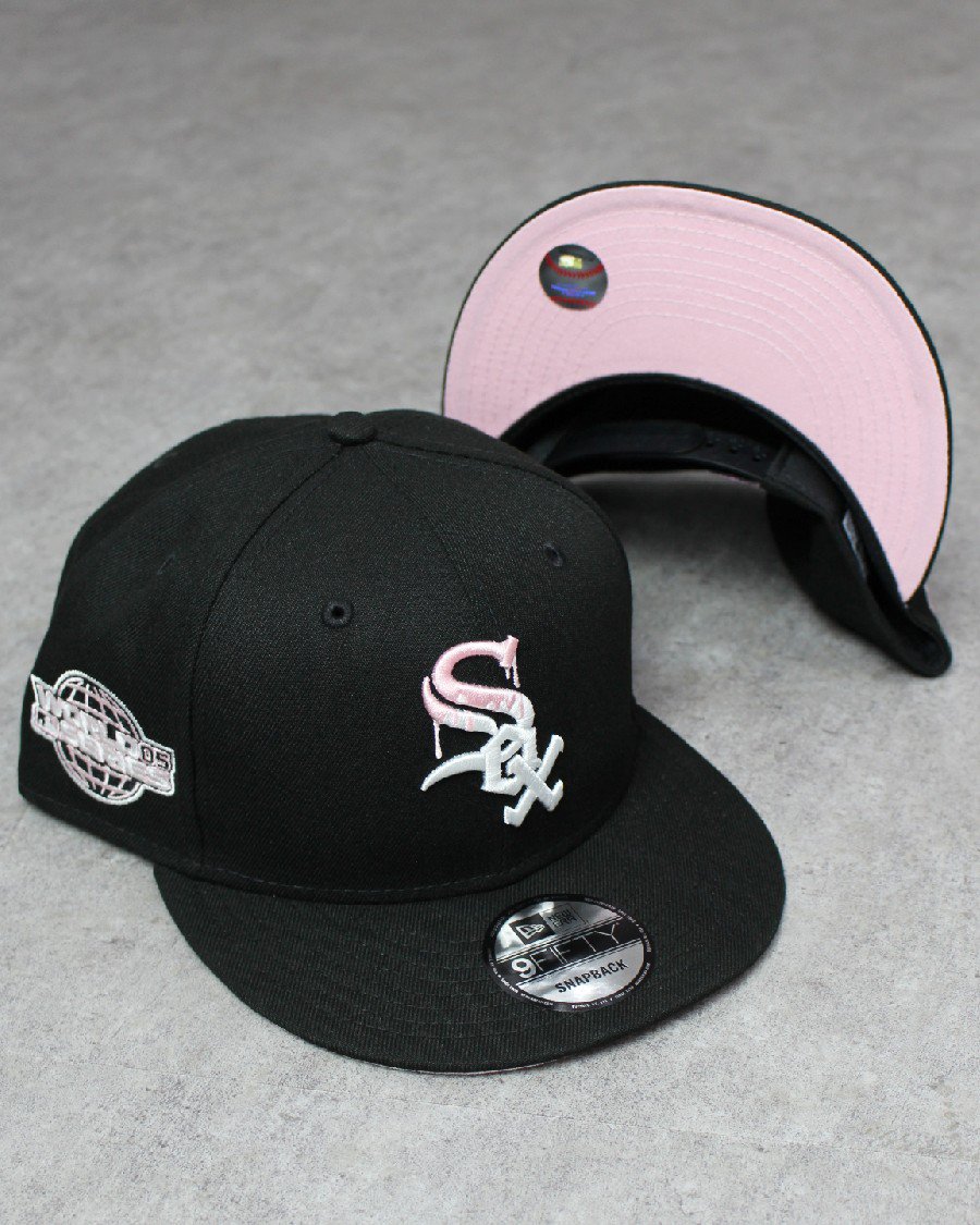 NEW ERA CHICAGO WHITE SOX キャップ ツバ裏ピンク - 帽子