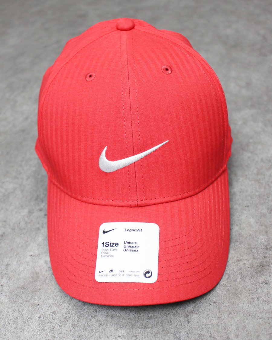 Malbon Golf × Nike Legacy 91 Tech Cap - Track Red