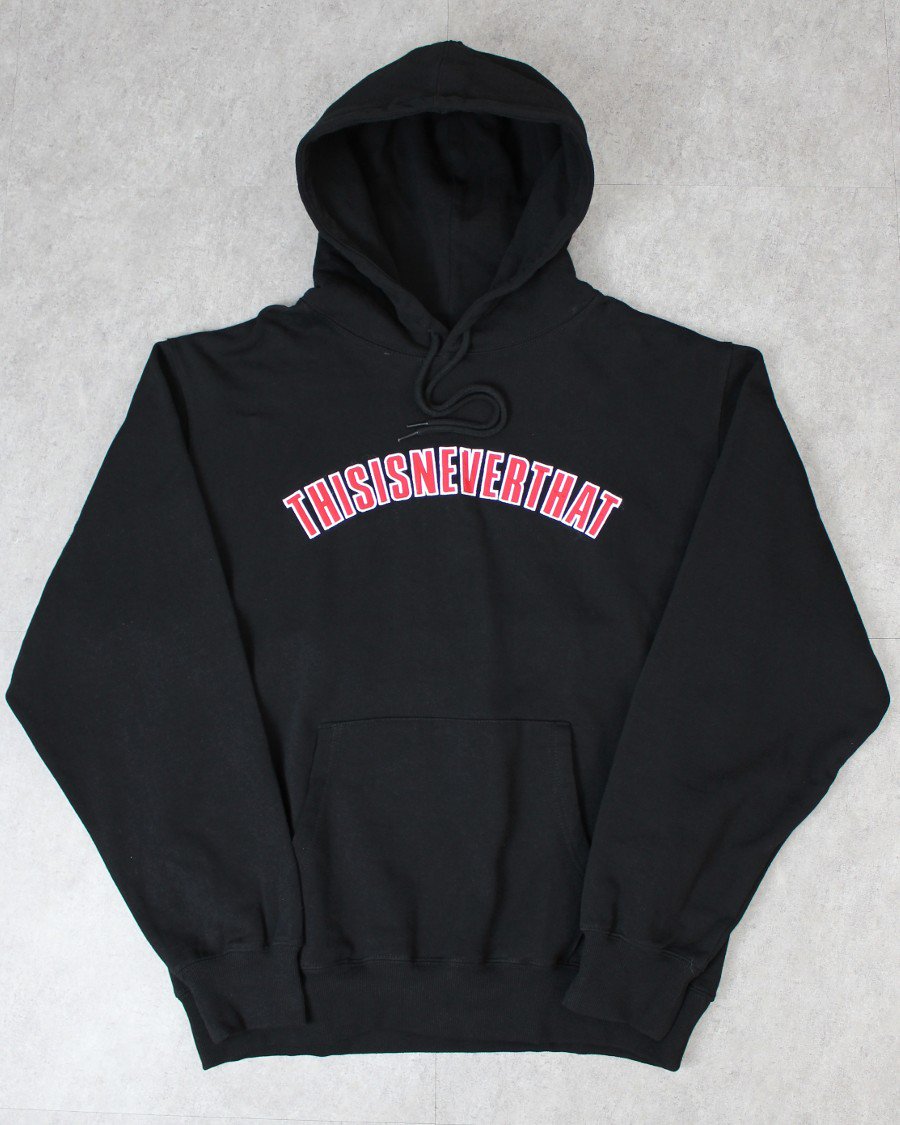 韓国ストリート】thisisneverthat logo hoodiekpop - パーカー