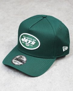 New Era 9Forty A-Frame New York Jets Snapback Cap - Dark Green