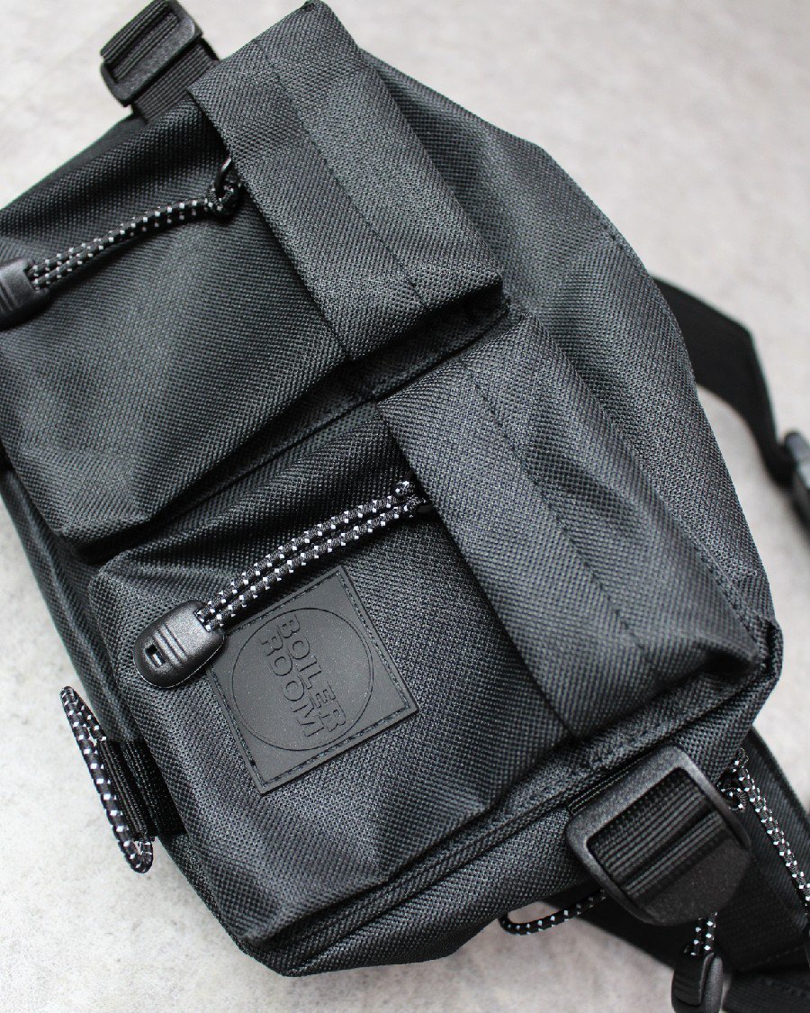 BOILER ROOM Waist Bag - Black