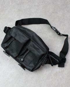 BOILER ROOM Waist Bag - Black