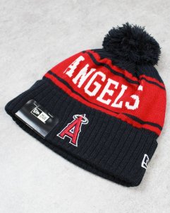 New Era Los Angeles Angels Pom Pon Knit Beanie