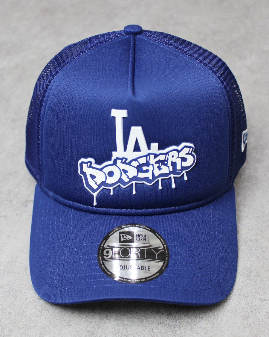 New Era Los Angeles Dodgers Graffiti 9Forty A-Frame Trucker