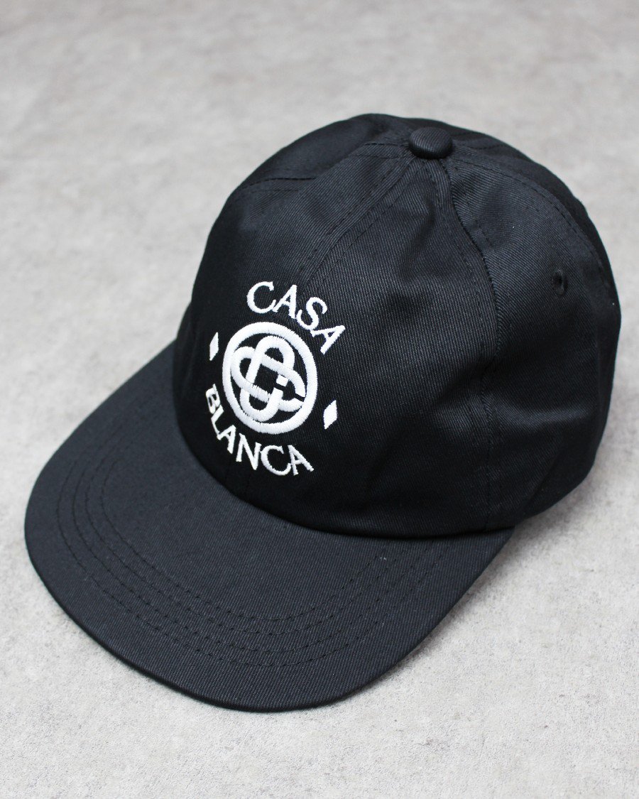 Casablanca Sport Cap - Black/White