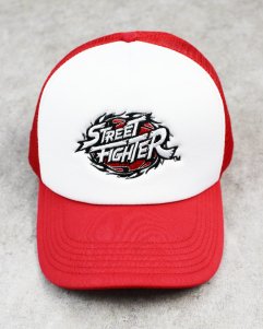 Goat Crew  Street Fighter Trucker Snapback Cap - Red