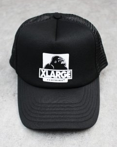 XLARGE Mesh Trucker Snapback Cap - Black