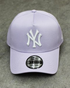 New Era New York Yankees 9Forty A-Frame Snapback Cap - Lilac