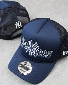 New Era New York Yankees 9Forty A-Frame Trucker Snapback Cap 